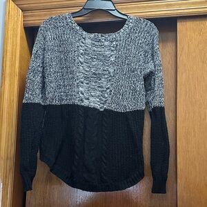 Black and Gray Women's Sweater